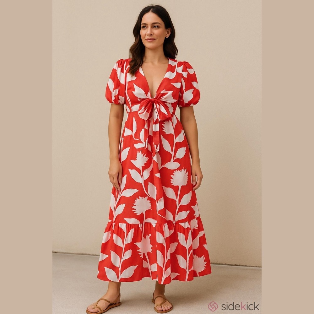 Her Bottari Printed Dress